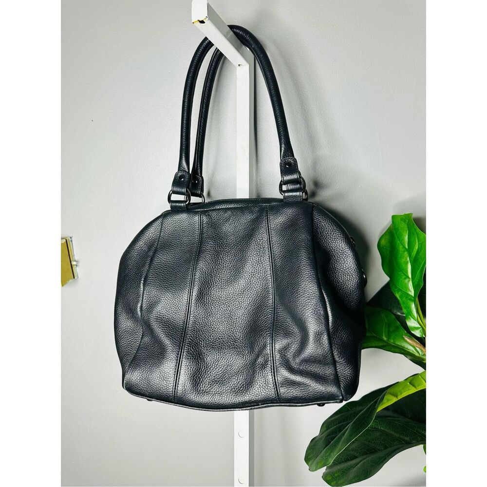 Status Anxiety Force Of Being Black Leather Handbag - Picture 6 of 10